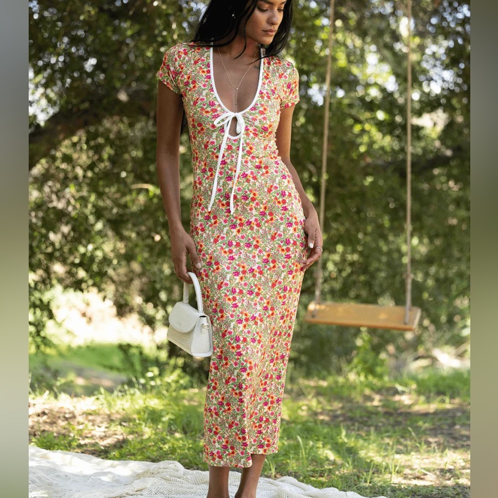 RESA Farrah Dress Fleetwood floral print XS NWOT